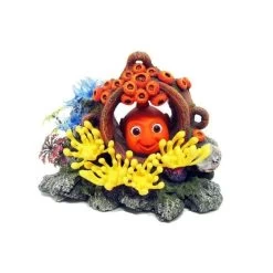 Classic Air Action Fish In Jar With Plants 155mm