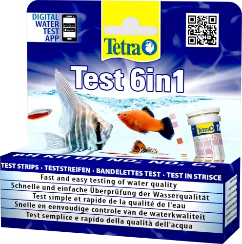 Tetra 6 In 1 Test Kit Strips