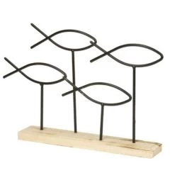 Wire Fish Shoal 29cm