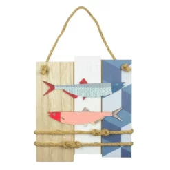 Fish Mosaic Picture 18x20cm