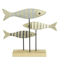 Shoal Of Fish On Stand 17cm