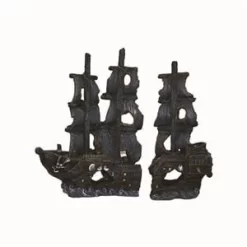 Ship Ornament 2 Pieces