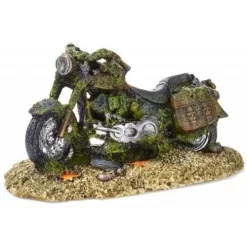 Classic Motorcycle Wreckage Ornament