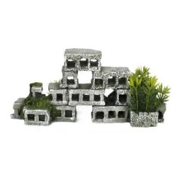 Classic Medium Hollow Blocks With Plants