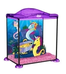 MARINA Sea Unicorn Glass Aquarium Kit
