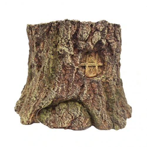 Tree Stump Cave Ornament