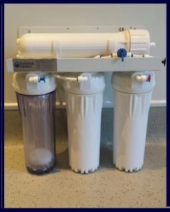 4 Stage 50gpd RO With Di + Backwash