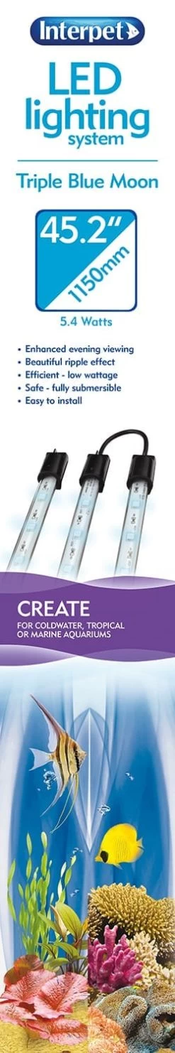 Triple Blue Moon LED 1150mm