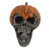 Pumpkin Skull Ornament